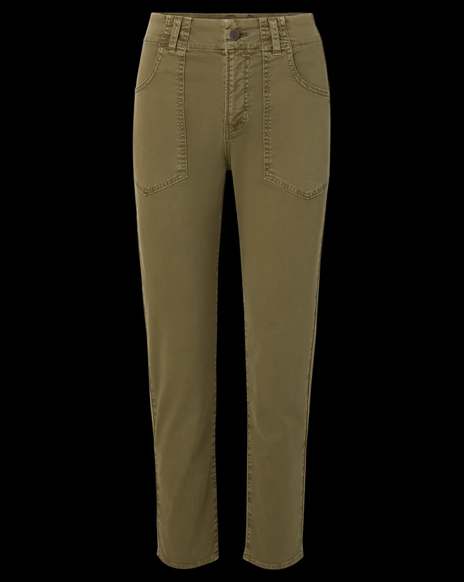 Veronica Beard Pants*Arya Straight-Leg Pant in Army