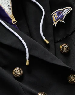 Veronica Beard Jackets & Outerwear*Baltimore Ravens Dickey Jacket in Black/Gold BaltimoreRavens