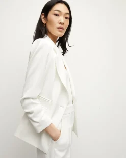 Veronica Beard Jackets & Outerwear*Battista Dickey Jacket in Ivory