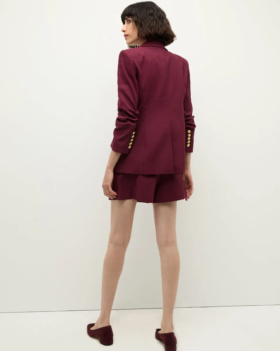 Veronica Beard Jackets & Outerwear|Matching Sets*Battista Dickey Jacket in Wine
