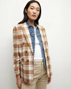 Veronica Beard Jackets & Outerwear*Beacon Dickey Jacket in Ochre Multi OchreMulti