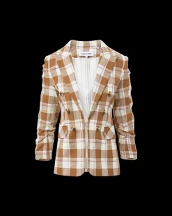 Veronica Beard Jackets & Outerwear*Beacon Dickey Jacket in Ochre Multi OchreMulti