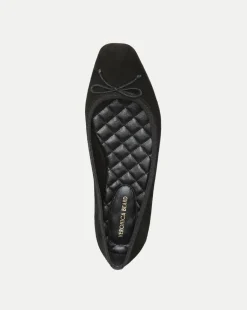 Veronica Beard Flats & Loafers*Beatrix Suede Ballet Flat Black