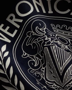 Veronica Beard Tops*Beaumont Logo Sweatshirt in Navy