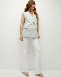 Veronica Beard Jackets & Outerwear|Tops*Becca Oversized Blazer Vest SeaMist