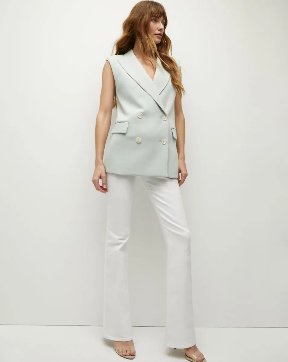Veronica Beard Jackets & Outerwear|Tops*Becca Oversized Blazer Vest SeaMist