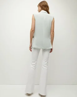 Veronica Beard Jackets & Outerwear|Tops*Becca Oversized Blazer Vest SeaMist