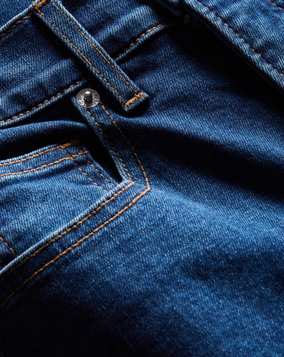 Veronica Beard Jeans|Vb Classics*Beverly High Rise Skinny Flared Jeans BrightBlue