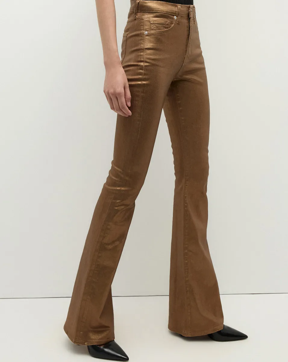 Veronica Beard Jeans|The Veronicas' Favorites*Beverly Skinny Flare Jeans in Bronze AntiqueBrass