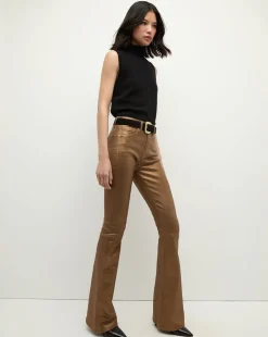 Veronica Beard Jeans|The Veronicas' Favorites*Beverly Skinny Flare Jeans in Bronze AntiqueBrass