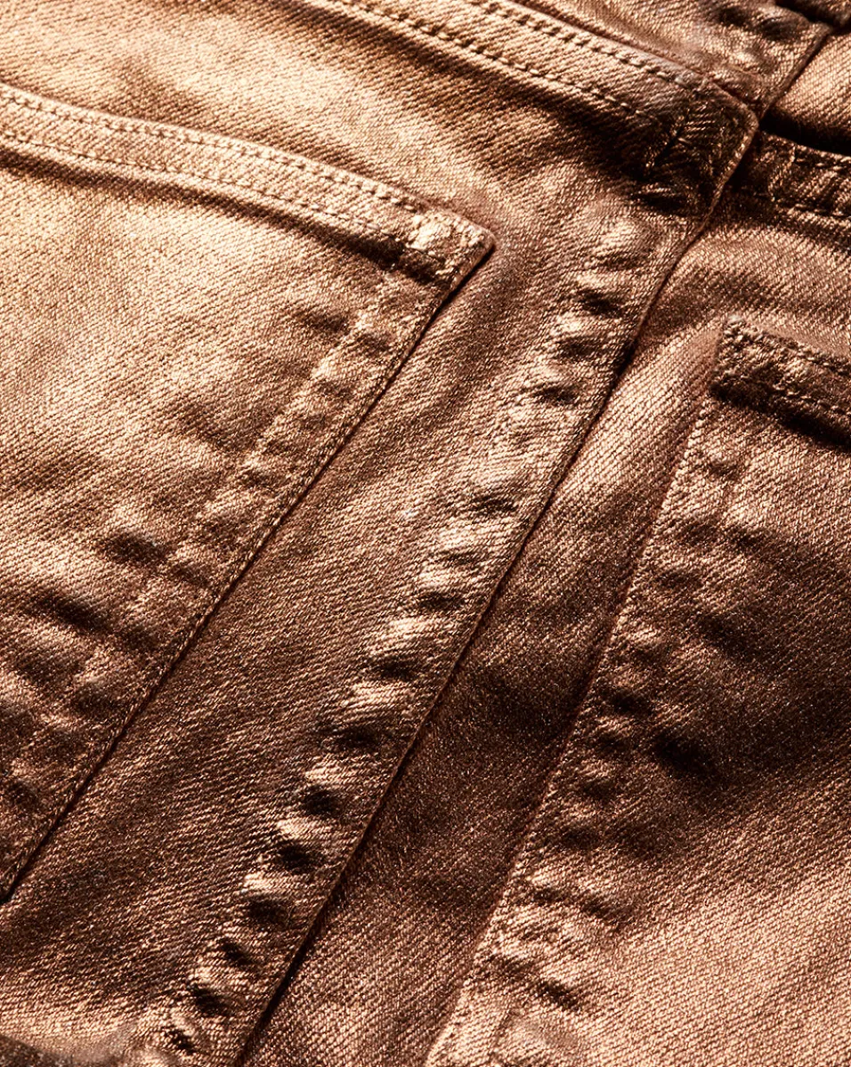 Veronica Beard Jeans|The Veronicas' Favorites*Beverly Skinny Flare Jeans in Bronze AntiqueBrass