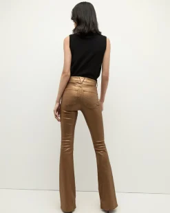 Veronica Beard Jeans|The Veronicas' Favorites*Beverly Skinny Flare Jeans in Bronze AntiqueBrass