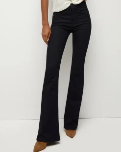 Veronica Beard Jeans|Vb Classics*Beverly Skinny High-Rise Flare Jeans Indigo