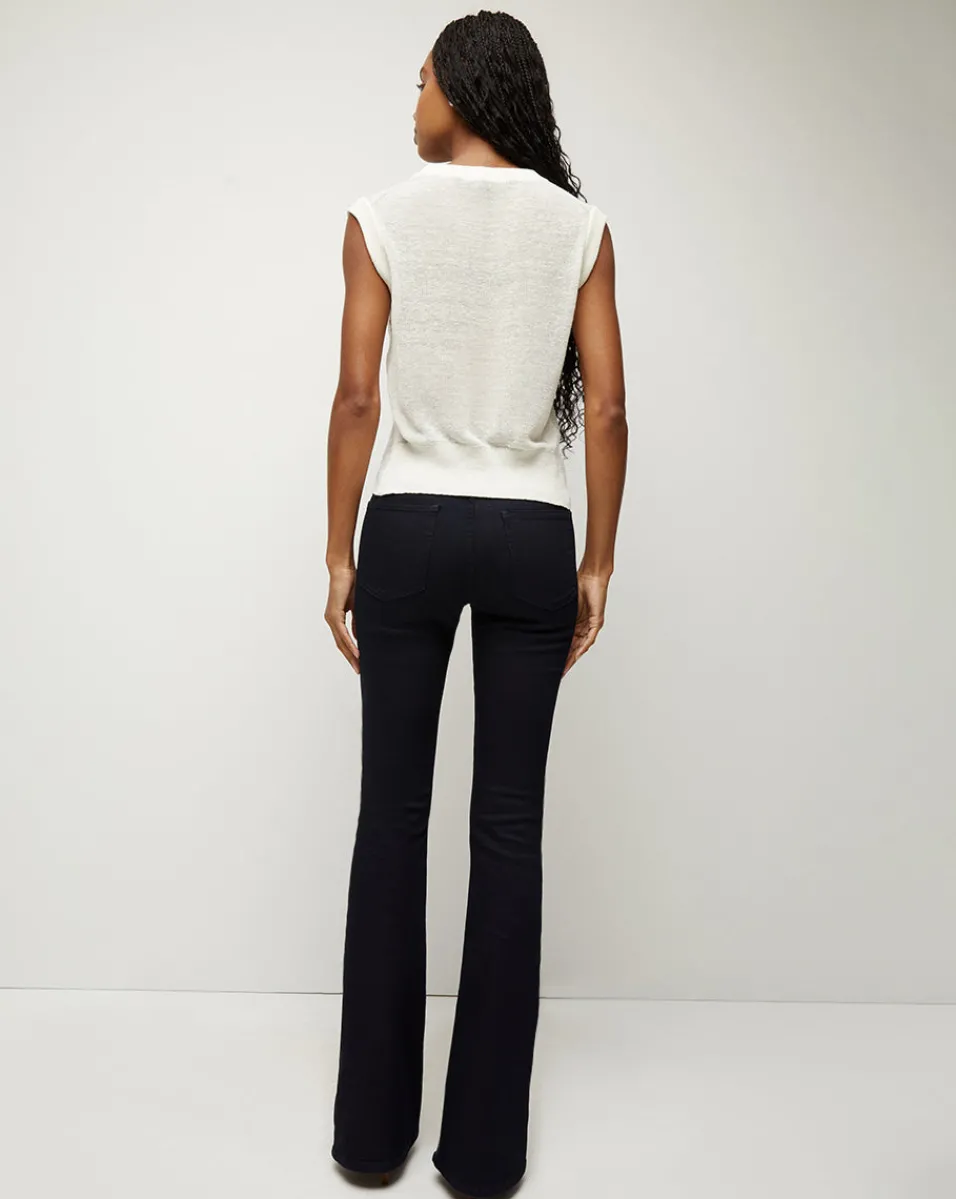 Veronica Beard Jeans|Vb Classics*Beverly Skinny High-Rise Flare Jeans Indigo