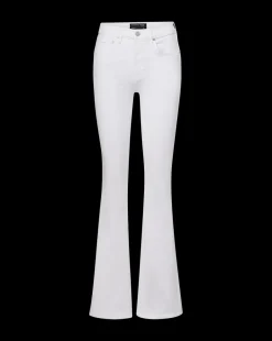 Veronica Beard Jeans|Extended Sizes*Beverly Skinny-Flare Jean | Extended White