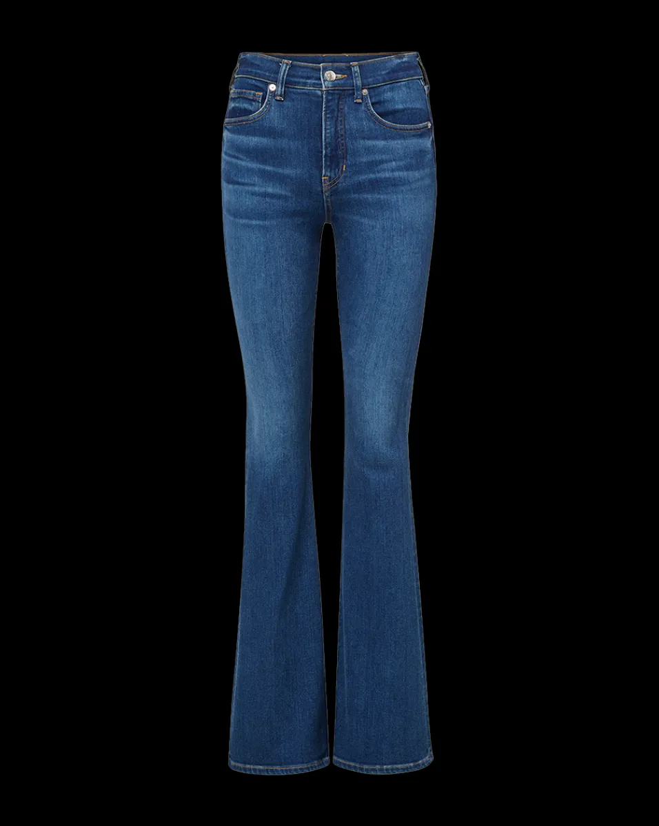 Veronica Beard Jeans|Extended Sizes*Beverly Skinny-Flare Jean Extended BrightBlue