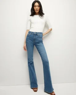 Veronica Beard Jeans*Beverly Skinny-Flare Jean in Sedona River SedonaRiver