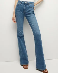 Veronica Beard Jeans*Beverly Skinny-Flare Jean in Sedona River SedonaRiver