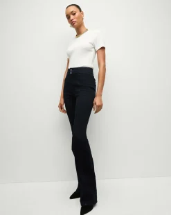 Veronica Beard Jeans*Beverly Skinny-Flare Jean in Indigo Wash IndigoRinse