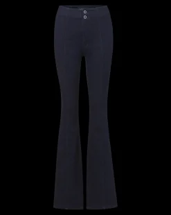 Veronica Beard Jeans*Beverly Skinny-Flare Jean in Indigo Wash IndigoRinse