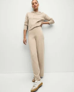 Veronica Beard Sweaters|Tops*Billy Merino Cashmere Hoodie in Oatmeal