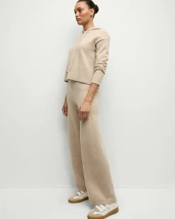 Veronica Beard Sweaters|Tops*Billy Merino Cashmere Hoodie in Oatmeal
