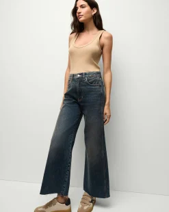 Veronica Beard Tops*Birke Scoop-Neck Tank in Khaki