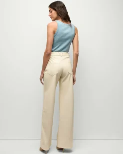 Veronica Beard Tops*Birke Scoop-Neck Tank Top in Light Blue SeaGlass