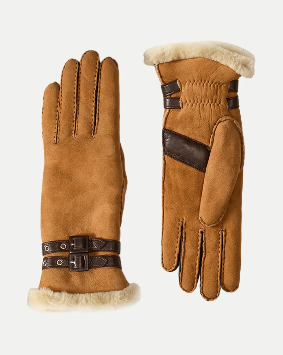 Veronica Beard Accessories|The Gift Guide*Bombera Gloves in Chestnut