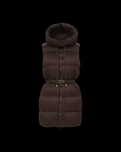 Veronica Beard Jackets & Outerwear*Bria Puffer Vest in Dark Chocolate DarkChocolate