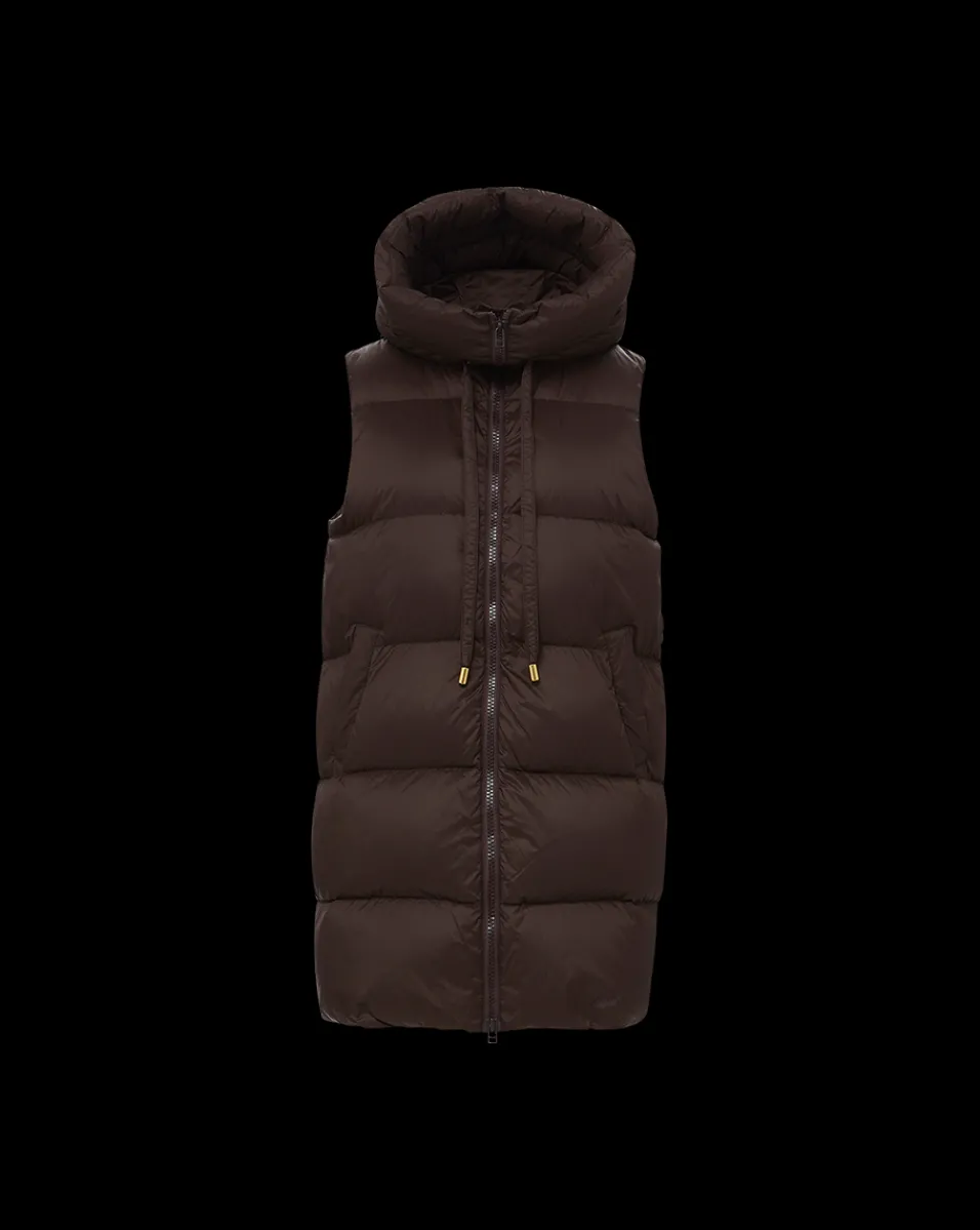 Veronica Beard Jackets & Outerwear*Bria Puffer Vest in Dark Chocolate DarkChocolate
