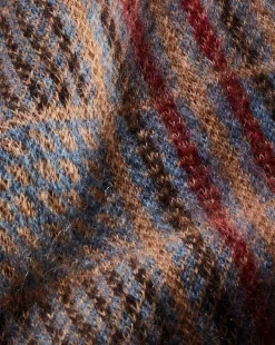 Veronica Beard Sweaters|Tops*Bristol Plaid Sweater in Russet RussetMulti