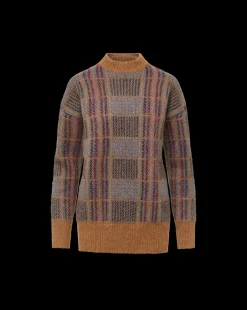 Veronica Beard Sweaters|Tops*Bristol Plaid Sweater in Russet RussetMulti