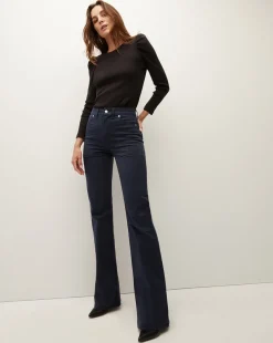 Veronica Beard Tops*Britney Puff-Sleeved Top Black