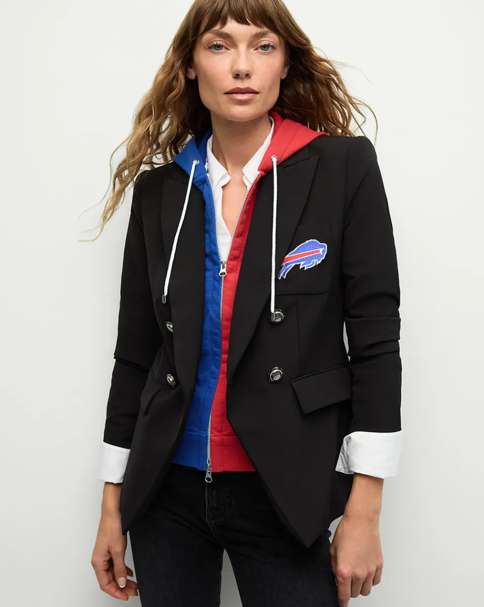 Veronica Beard Jackets & Outerwear*Buffalo Bills Dickey Jacket in Black/Silver BuffaloBills
