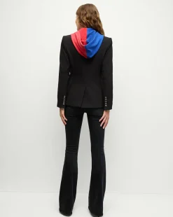 Veronica Beard Jackets & Outerwear*Buffalo Bills Dickey Jacket in Black/Silver BuffaloBills