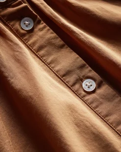 Veronica Beard Tops*Calisto Cotton Shirt in Khaki