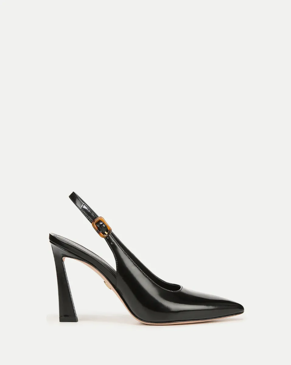 Veronica Beard Pumps|Party Dressing*Callie Leather Slingback Pump in Black