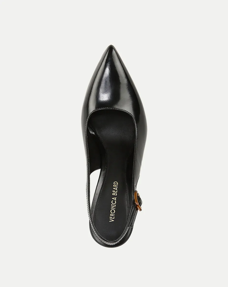 Veronica Beard Pumps|Party Dressing*Callie Leather Slingback Pump in Black