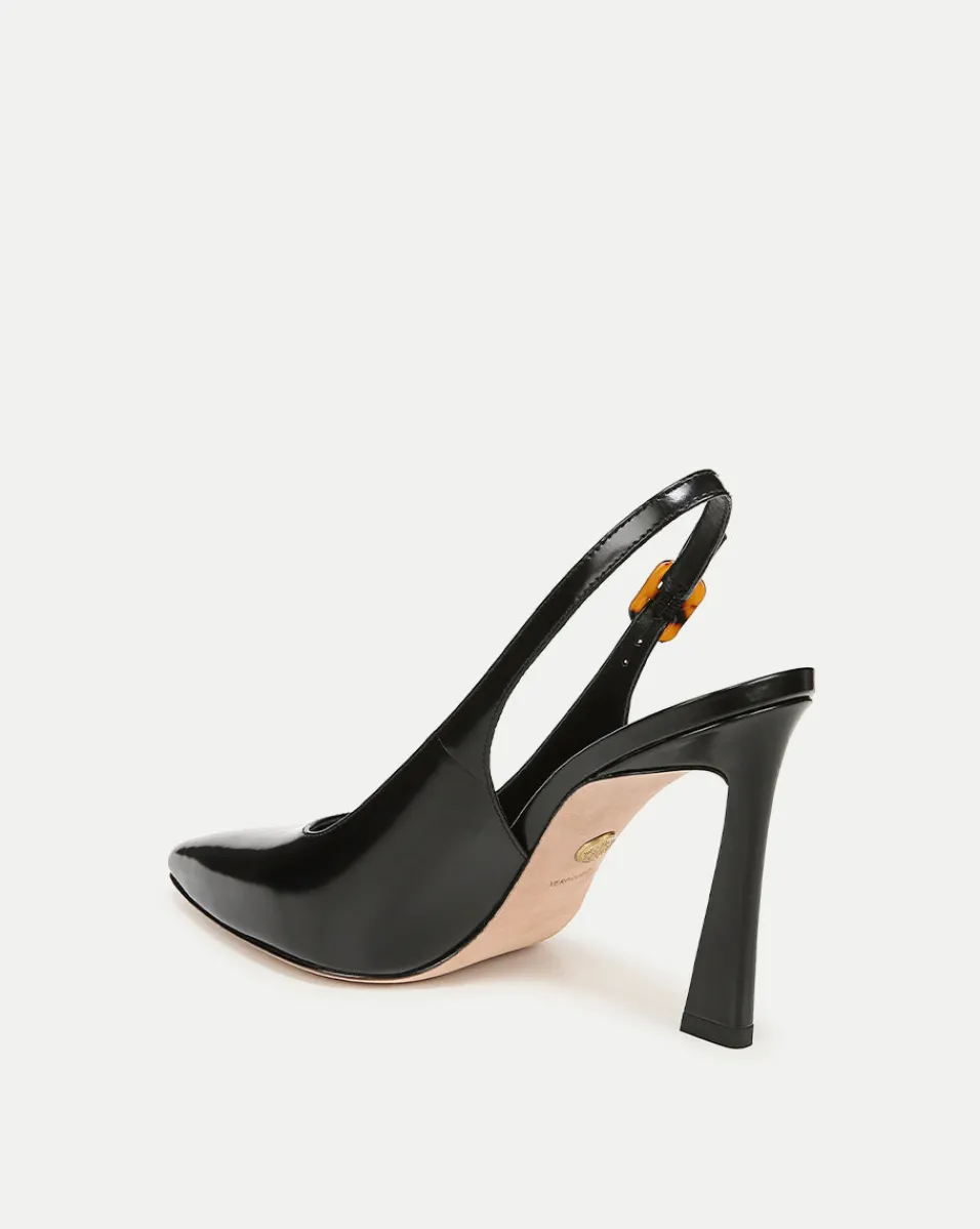 Veronica Beard Pumps|Party Dressing*Callie Leather Slingback Pump in Black