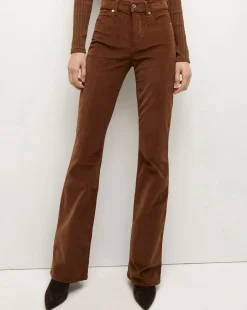 Veronica Beard Jeans|Pants*Cameron Corduroy Bootcut Pant in Brown DeepOchre