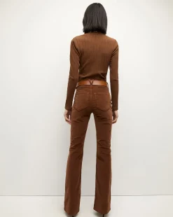 Veronica Beard Jeans|Pants*Cameron Corduroy Bootcut Pant in Brown DeepOchre
