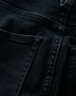 Veronica Beard Jeans*Cameron Raw Hem Bootcut Jean in Dark Ink DarkInk