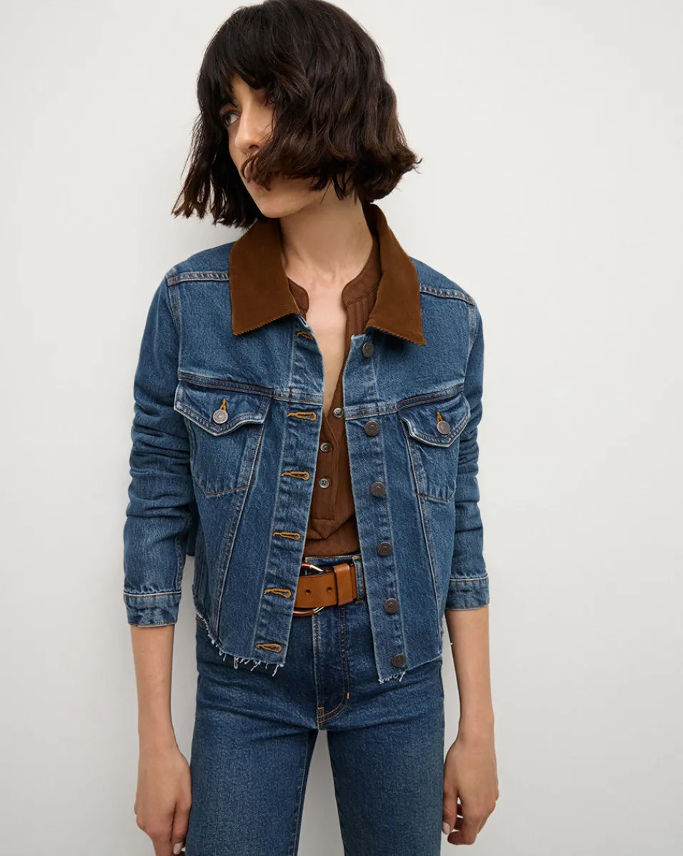 Veronica Beard Jackets & Outerwear|The Veronicas' Favorites*Cara Jean Jacket with Corduroy Collar Thriller