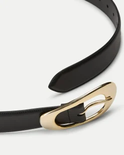 Veronica Beard Accessories|The Gift Guide*Carlotta Leather Belt in Black
