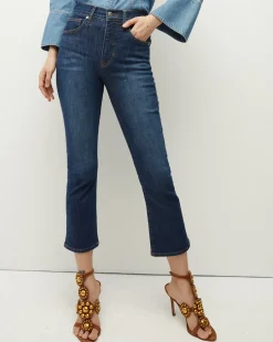Veronica Beard Jeans*Carly Kick-Flare Jean BrightBlue