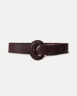 Veronica Beard Accessories|The Gift Guide*Carolina Leather Belt in Wine
