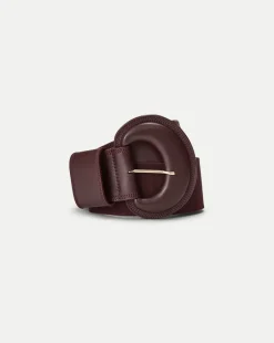 Veronica Beard Accessories|The Gift Guide*Carolina Leather Belt in Wine