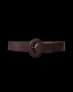 Veronica Beard Accessories|The Gift Guide*Carolina Leather Belt in Wine