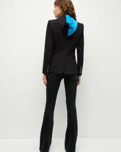 Veronica Beard Jackets & Outerwear|The Gift Guide*Carolina Panthers Dickey Jacket in Black/Silver CarolinaPanthers